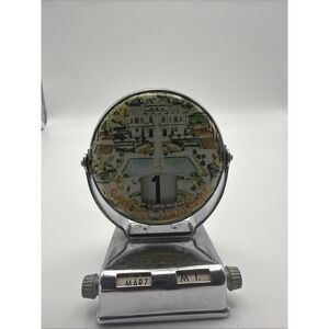 Vintage Schloss Linderhof Germany Perpetual Desk Calendar German Souvenir